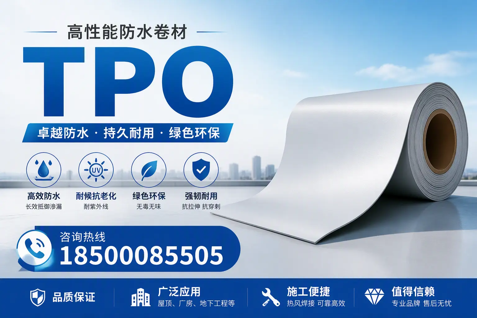 TPO材料的环保特性及其在衢州的应用